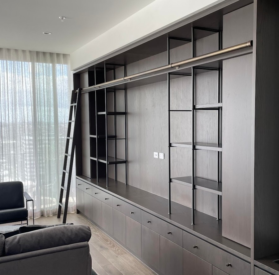 Custom wall unit installation Woolloongabba QLD