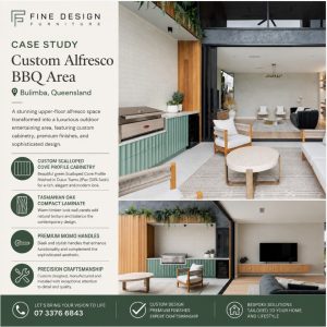 Alfresco BBQ area construction Bulimba QLD