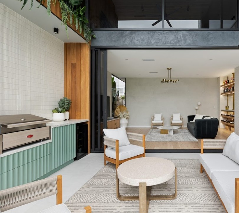 Alfresco BBQ area construction Bulimba QLD