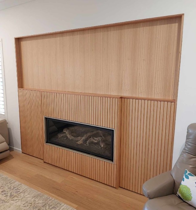 Fireplace wall unit installers Logan Reserve QLD
