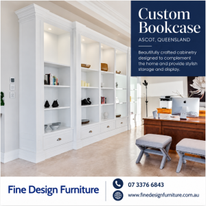 Custom bookcase builders Ascot QLD