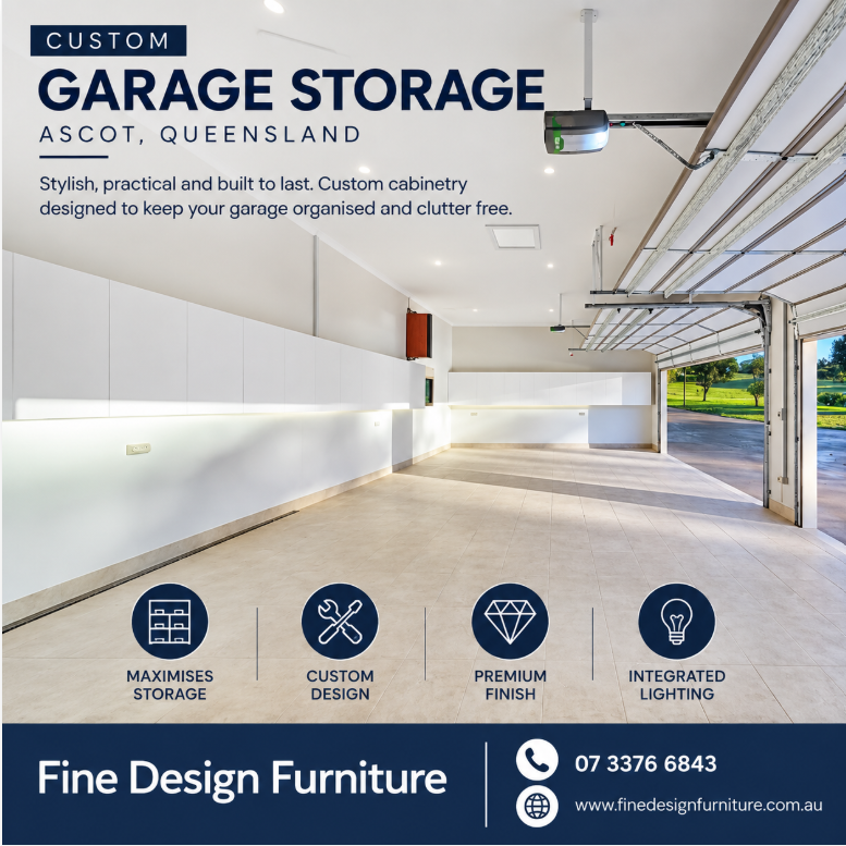 Garage storage cabinet builders Ascot QLD